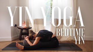 Bedtime Yin Yoga for the Best Sleep [upl. by Einnoj]