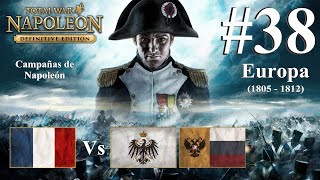 Napoleon Total War MUY DIFÍCIL  Par 38 Campañas de Napoleón Europa  Napoleón Vs Kutúzov PC [upl. by Ferdie]