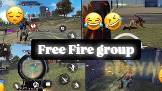 Free Fire 😂 group match Maja ki 😁 please my YouTube channel subscribe and share follow sport🎥😇 [upl. by Arimak]