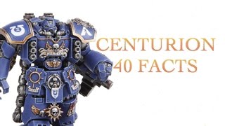 40 Facts and Lore on the Centurion Warhammer 40K [upl. by Frankhouse]