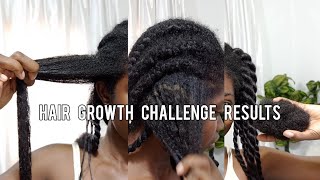 HAIR GROWTH CHALLENGE RESULTS  3 MONTHS PROTECTIVE STYLE TAKEDOWN [upl. by Mellar]