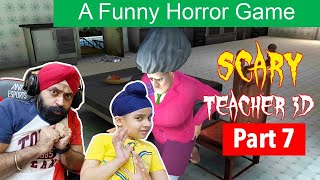 Scary Teacher 3D  Part 7  RS 1313 Gamerz  Ramneek Singh 1313 [upl. by Catha411]