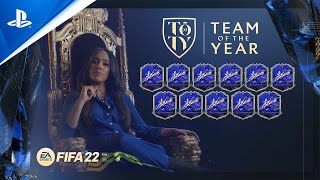 FIFA 22  Team of the Year Trailer  PS5 PS4 [upl. by Penman]