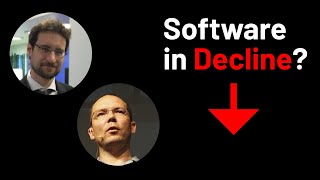 On quotsoftware decline and developers not being productivequot from Jonathan Blow and René Rebe [upl. by Gustafson764]