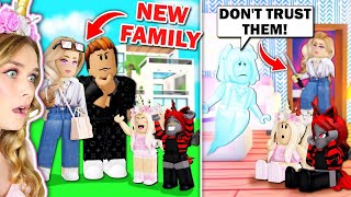 We Got ADOPTED By A RICH FAMILY With A DARK SECRET In Adopt Me Roblox [upl. by Ariajay213]