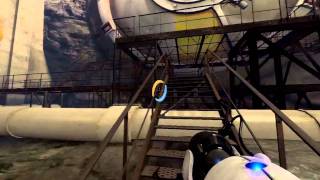 Portal 2 Walkthrough  Part 1 Chapter 6  The Fall  Lets Play Gameplay amp Commentary [upl. by Neelya]