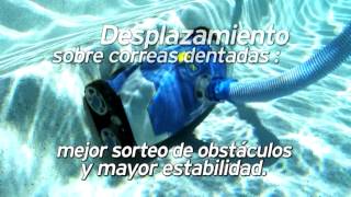 Como limpiar una piscina Robot limpiafondos piscinas Zodiac MX8 hidráulico [upl. by Assina432]