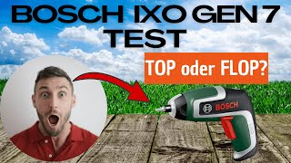 Bosch IXO 7 Test Erfahrungen Review  MiniAkkuschrauber [upl. by Orrocos25]