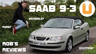 SAAB 93 Convertible Review  Thinking Outside The Box [upl. by Yllac]