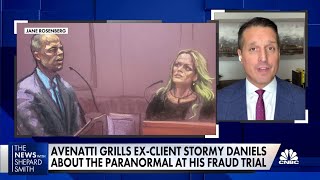 Michael Avenatti grills former client Stormy Daniels in his fraud trial [upl. by Panthea]