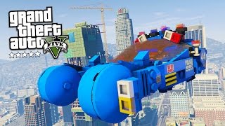 GTA 5 Mods  PLAY AS A COP MOD GTA 5 LEGO Police Patrol LSPDFR Mod Gameplay GTA 5 Mods Gameplay [upl. by Gnivri]