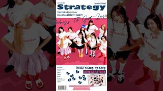 TWICE 14TH MINI ALBUMquotSTRATEGYquot Snippet of Strategy feat Megan Thee Stallion✨ TWICE STRATEGY [upl. by Neurath123]