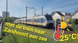 Met de trein naar Zandvoort [upl. by Arymahs]