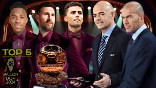 Top 5 Ballon dor 2024 ► Power Rankings Update ● HD [upl. by Nigem]