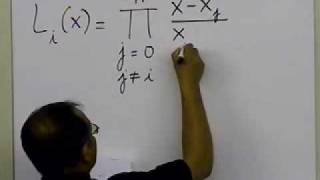 Chapter 0504 Lesson Lagrangian Interpolation  Theory [upl. by Mcadams]