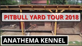 PITBULL KENNELS TOUR I  2018 Anathema chov pitbulteriérů  Anathema kennel Central Europe [upl. by Aianat]