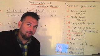 Simplificación de Expresiones Algebraicas [upl. by Lance388]