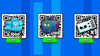 FREE x100 DEAD BOXES 🥳 AND CREDITS QR CODE  BRAWL STARS QR CODES 2024 🎁  BRAWL STARS NEW UPDATE [upl. by Llevad]