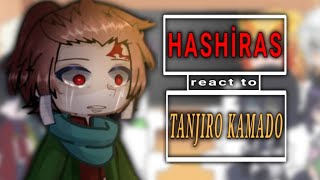 HASHIRAS react to Tanjiro Kamado  ALL PARTS 1 and 2  Angst  read desc [upl. by Tarr]