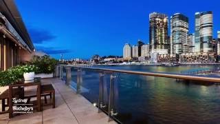 Sydney Sothebys  Pyrmont  14 Wharf Crescent The Penthouse [upl. by Ijies]