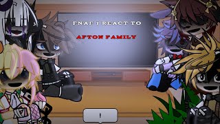 Fnaf 1 Missing childrens react to Afton Family  Elizabeth Afton 15 [upl. by Yleen]