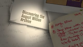 Discovering the August Wilson Archive  See the rich collection in Pittsburgh [upl. by Adranoel]