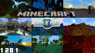 BIOMES O PLENTY MOD UPDATE  MINECRAFT 1201 MOD SHOWCASE [upl. by Sou]