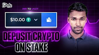 HOW TO DEPOSIT CRYPTO ON STAKE  DEPOSIT PROBLEM SOLUTION STAKE [upl. by Ayoted]