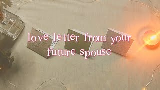 a love letter from your future spouse ♡ pick a card [upl. by Haimarej807]