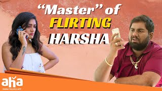 Harsha Master of Flirting  Eesha  3 Roses  Streaming Now on aha  webseries  ahavideoin [upl. by Aliuqat]