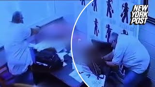 KY judge’s moment of sheer terror caught on video as sheriff pal ‘executes’ him in his chambers [upl. by Sasnak581]