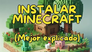 COMO INSTALAR MINECRAFT PREMIUM 2024 [upl. by Daiz]