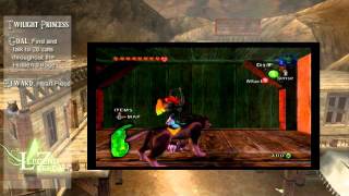 Zelda Twilight Princess  20 Cats Locations Hidden Village  Heart Piece [upl. by Schreck]