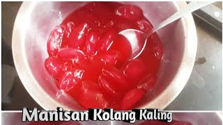 Cara Membuat Manisan Kolang Kaling Fanta Merah [upl. by Latoniah]