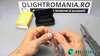 Olight I3E Cupru  Prezentare detaliata [upl. by Nelle]