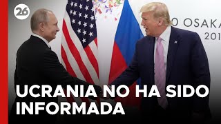 ¿Conversaron TRUMP y PUTIN sobre UCRANIA  26Global [upl. by Hoehne]