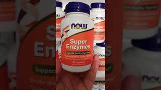 Super Enzimas Digestivas 90 Cps Now Foods [upl. by Strohben]