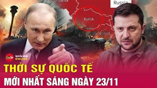 Toàn cảnh thời sự quốc tế sáng 2311 Mỹ thừa nhận quotlo ngạiquot về tên lửa Nga vừa bắn vào Ukraine [upl. by Gun]