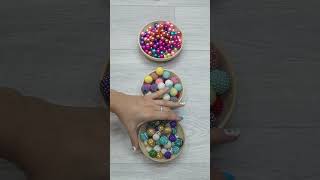 Oddly Satisfying Video with Beads Balls Pearls Stones [upl. by Hallerson1]