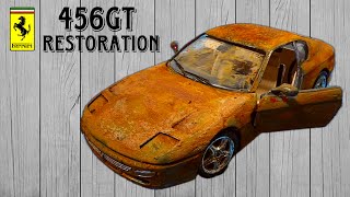 Restoring Toy Ferrari 456GTBringing Childhood Dreams to life [upl. by Yorgos695]