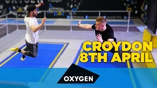 Croydons Ultimate Trampoline Park has landed  Oxygen Freejumping Trampoline Parks [upl. by Halley]