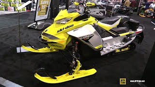 2019 Ski Doo MXZ XRS 850 Sled  Walkaround  2018 Toronto ATV Show [upl. by Eiger190]