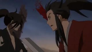 Hyakkimaru and his brother fight  DORORO episode 12 [upl. by Mailli]