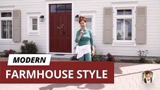 Modern Farmhouse Style Haustour [upl. by Wieche]