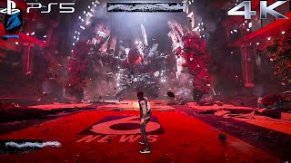 Infamous second son  4K 60FPS  PS5  Augustine Boss Fight  Final bueno  Español latino [upl. by Langill]