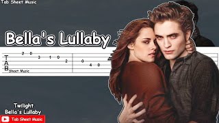 Twilight  Bellas Lullaby Guitar Tutorial [upl. by Eduard138]