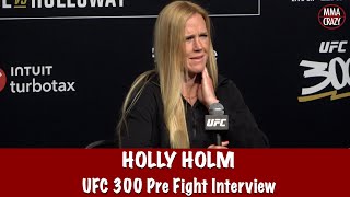 Holly Holm responds to Ronda Rousey concussion comments “She wasn’t better than me” [upl. by Ranilopa]