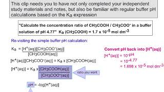 Quick review  buffer ratio calculations [upl. by Anyak]