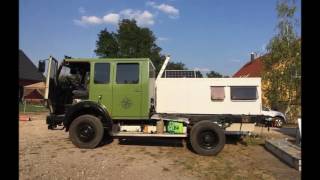 Mercedes Benz NG 1222 Allrad LKW Umbau [upl. by Tamarah]