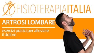 Artrosi lombare esercizi terapeutici [upl. by Monique]